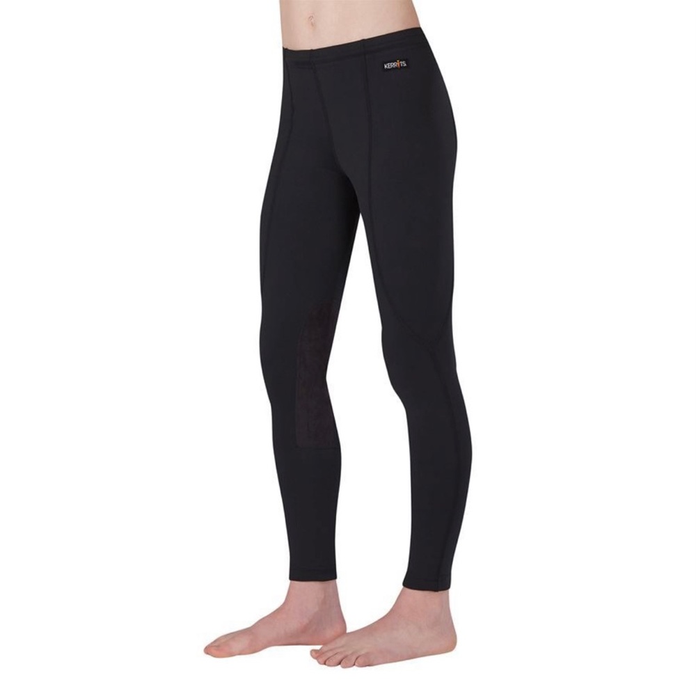 Kerrits Kids’ Performance Riding Tights, Color Black, Size Medium